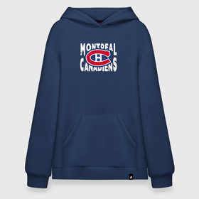 Худи SuperOversize хлопок с принтом Монреаль Канадиенс, Montreal Canadiens в Белгороде, 70% хлопок, 30% полиэстер, мягкий начес внутри | карман-кенгуру, эластичная резинка на манжетах и по нижней кромке, двухслойный капюшон
 | canadiens | hockey | montreal | montreal canadiens | nhl | usa | канадиенс | монреаль | монреаль канадиенс | нхл | спорт | сша | хоккей | шайба
