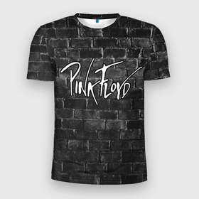 Мужская футболка 3D Slim с принтом PINK FLOYD   ПИНК ФЛОЙД КИРПИЧНАЯ СТЕНА в Тюмени, 100% полиэстер с улучшенными характеристиками | приталенный силуэт, круглая горловина, широкие плечи, сужается к линии бедра | pink floyd | артрок | группа | музыка | пинк флойд | прогрессивный рок | протопрог | психоделический рок | рок | рок группа | спейсрок | эйсидрок | экспериментальный рок