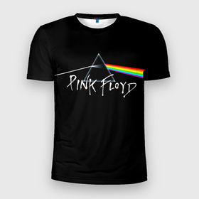 Мужская футболка 3D Slim с принтом PINK FLOYD   ПИНК ФЛОЙД в Тюмени, 100% полиэстер с улучшенными характеристиками | приталенный силуэт, круглая горловина, широкие плечи, сужается к линии бедра | pink floyd | артрок | группа | музыка | пинк флойд | прогрессивный рок | протопрог | психоделический рок | рок | рок группа | спейсрок | эйсидрок | экспериментальный рок