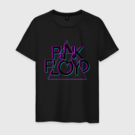 Мужская футболка хлопок с принтом PINK FLOYD | ПИНК ФЛОЙД ГЛИТЧ в Санкт-Петербурге, 100% хлопок | прямой крой, круглый вырез горловины, длина до линии бедер, слегка спущенное плечо. | Тематика изображения на принте: pink floyd | артрок | группа | музыка | пинк флойд | прогрессивный рок | протопрог | психоделический рок | рок | рок группа | спейсрок | эйсидрок | экспериментальный рок