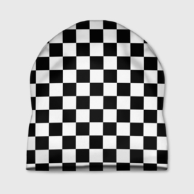 Шапка 3D с принтом Chess Squares Cubes в Белгороде, 100% полиэстер | универсальный размер, печать по всей поверхности изделия | abstrakt | chess | king | queen | texture | абстракция | геометрия | доска | клетка | королева | паттерн | полигоны | текстура | фигуры | ход королевы | шахматы