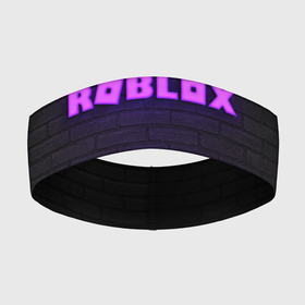 Повязка на голову 3D с принтом ROBLOX NEON LOGO | ИГРА РОБЛОКС в Петрозаводске,  |  | neon | roblox | игра | компьютерная игра | логотип | неон | онлайн | онлайн игра | роблакс | роблокс