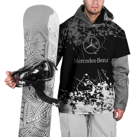 Накидка на куртку 3D с принтом Mercedes Benz Брызги красок. в Тюмени, 100% полиэстер |  | Тематика изображения на принте: amg | mercedes | mercedesamg gt | sport | амг | мерседес | мерседесбенц амг | спорт