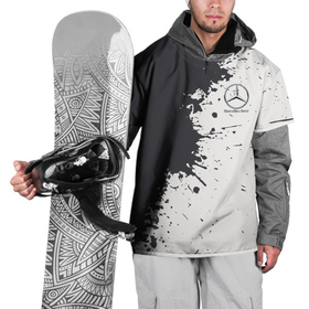 Накидка на куртку 3D с принтом Mercedes Benz Клякса. в Тюмени, 100% полиэстер |  | Тематика изображения на принте: amg | mercedes | mercedesamg gt | sport | амг | мерседес | мерседесбенц амг | спорт