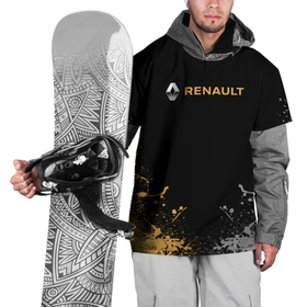 Накидка на куртку 3D с принтом Renault авто бренд в Санкт-Петербурге, 100% полиэстер |  | Тематика изображения на принте: auto | renault | авто | автомобиль | бренд | марка | ренаулт дастер | рено