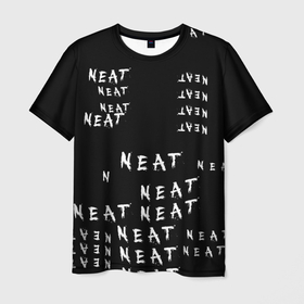 Мужская футболка 3D с принтом NEAT | Граффити , 100% полиэфир | прямой крой, круглый вырез горловины, длина до линии бедер | fashion | graffiti | граффити | дизайн | мода | надписи | стиль | тренды