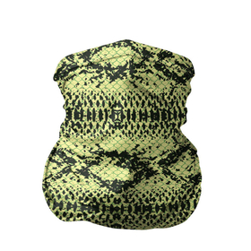 Бандана-труба 3D с принтом крокодиловая кожа в Белгороде, 100% полиэстер, ткань с особыми свойствами — Activecool | плотность 150‒180 г/м2; хорошо тянется, но сохраняет форму | аллигатор | кожа | крокодил | крокодиловая кожа