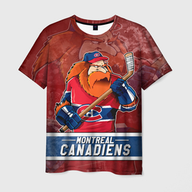 Мужская футболка 3D с принтом Монреаль Канадиенс, Montreal Canadiens Маскот в Курске, 100% полиэфир | прямой крой, круглый вырез горловины, длина до линии бедер | canadiens | hockey | montreal | montreal canadiens | nhl | usa | канадиенс | монреаль | монреаль канадиенс | нхл | спорт | сша | хоккей | шайба