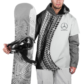 Накидка на куртку 3D с принтом Mercedes Benz дрифт в Тюмени, 100% полиэстер |  | Тематика изображения на принте: amg | mercedes | mercedesamg gt | sport | амг | мерседес | мерседесбенц амг | спорт