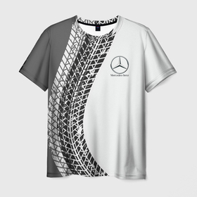 Мужская футболка 3D с принтом Mercedes Benz дрифт , 100% полиэфир | прямой крой, круглый вырез горловины, длина до линии бедер | Тематика изображения на принте: amg | mercedes | mercedesamg gt | sport | амг | мерседес | мерседесбенц амг | спорт