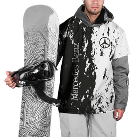 Накидка на куртку 3D с принтом Mercedes Benz далматинец в Тюмени, 100% полиэстер |  | Тематика изображения на принте: amg | mercedes | mercedesamg gt | sport | амг | мерседес | мерседесбенц амг | спорт