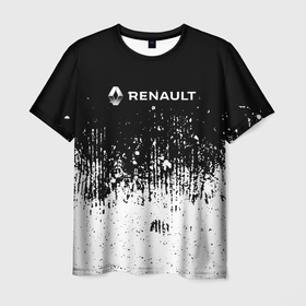 Мужская футболка 3D с принтом [Renault]   Модель авто , 100% полиэфир | прямой крой, круглый вырез горловины, длина до линии бедер | auto | renault | авто | автомобиль | бренд | марка | ренаулт дастер | рено