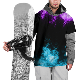 Накидка на куртку 3D с принтом НЕОНОВЫЙ РАЗНОЦВЕТНЫЙ ОГОНЬ , 100% полиэстер |  | абстракция | горит | неон | неоновый | огонь | пламя | пожар | синий | текстура | фиолетовый | яркий