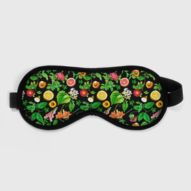Маска для сна 3D с принтом Фруктовый сад в Тюмени, внешний слой — 100% полиэфир, внутренний слой — 100% хлопок, между ними — поролон |  | абрикосы | лето | листья | овощи | персики | сок | фруктовый сад | фрукты | цветы