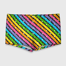 Мужские купальные плавки 3D с принтом Радужные полосы микс в Курске, Полиэстер 85%, Спандекс 15% |  | линии | полосы | радуга | радужные | разноцветные | цвета