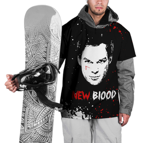 Накидка на куртку 3D с принтом Декстер Новая Кровь   Dexter New Blood , 100% полиэстер |  | dexter | dexter morgan | dexter new blood | декстер | декстер морган | декстер новая кровь