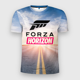 Мужская футболка 3D Slim с принтом Forza Horizon 5   Форза Хорайзен в Новосибирске, 100% полиэстер с улучшенными характеристиками | приталенный силуэт, круглая горловина, широкие плечи, сужается к линии бедра | forza | forza horizon | forza horizon 5 | forza хорайзен | forza хоризон | гоночные игры | форза | форза хорайзен | форза хорайзон | форза хоризон