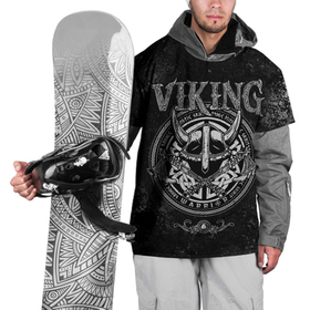 Накидка на куртку 3D с принтом ВАЛЬХАЛЛА   ВИКИНГ в Новосибирске, 100% полиэстер |  | вальгалла | вальхалла | викинг | викинги | викинги вальхалла | ворон | всеотец | один | рагнарек | русь | славянские | тор