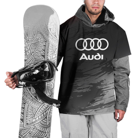 Накидка на куртку 3D с принтом Audi туман в Санкт-Петербурге, 100% полиэстер |  | audi | auto | sport | авто | автомобиль | автомобильные | ауди | бренд | марка | машины | спорт