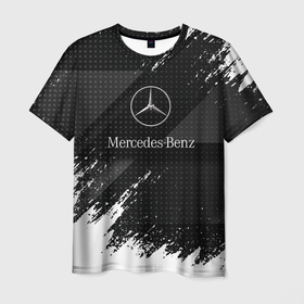 Мужская футболка 3D с принтом [Mercedes Benz]   Темный в Белгороде, 100% полиэфир | прямой крой, круглый вырез горловины, длина до линии бедер | Тематика изображения на принте: amg | mercedes | mercedesamg gt | sport | амг | мерседес | мерседесбенц амг | спорт