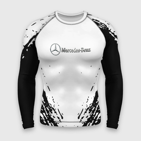 Мужской рашгард 3D с принтом [Mercedes Benz]  Разрывы ,  |  | amg | mercedes | mercedesamg gt | sport | амг | мерседес | мерседесбенц амг | спорт