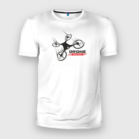 Мужская футболка 3D Slim с принтом Drone Racing в Петрозаводске, 100% полиэстер с улучшенными характеристиками | приталенный силуэт, круглая горловина, широкие плечи, сужается к линии бедра | drone racing | fpv | radio control | rc | радиоуправляемые модели