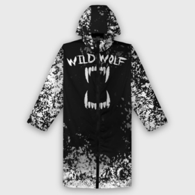 Дождевик унисекс 3D с принтом White wild wolf | Белый дикий волк в городе Новоалтайск,  |  | red wild wolf | white wild wolf | wild | wild wolf | wolf | белое | белый дикий волк | волк | волки | дикий | дикий волк | зверь | зубы | зубы волка | клыки | клыки волка | красный дикий волк | пасть | пасть волка | челюсть