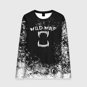 Мужской лонгслив 3D с принтом White wild wolf | Белый дикий волк в Белгороде, 100% полиэстер | длинные рукава, круглый вырез горловины, полуприлегающий силуэт | red wild wolf | white wild wolf | wild | wild wolf | wolf | белое | белый дикий волк | волк | волки | дикий | дикий волк | зверь | зубы | зубы волка | клыки | клыки волка | красный дикий волк | пасть | пасть волка | челюсть