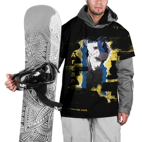 Накидка на куртку 3D с принтом Силко и Джинкс | АРКЕЙН в Курске, 100% полиэстер |  | Тематика изображения на принте: arcane | jinx | silco | аркейн | джинкс | силко