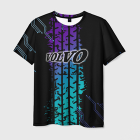 Мужская футболка 3D с принтом VOLVO (ато супер) в Курске, 100% полиэфир | прямой крой, круглый вырез горловины, длина до линии бедер | volvo | авто | автомобили | вольва | марка | машина | подарок | праздник
