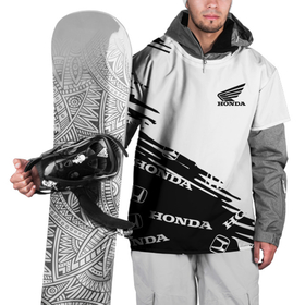 Накидка на куртку 3D с принтом Honda sport pattern в Белгороде, 100% полиэстер |  | honda | sport | авто | автомобиль | бренд | марка | спорт | хонда