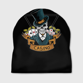 Шапка 3D с принтом Казино (Casino) в Курске, 100% полиэстер | универсальный размер, печать по всей поверхности изделия | 777 | cards | casino | chips | flash | fortune | game | joker | luck | omaha | poker | roulette | straight | texas holdem | tournament | азарт | джокер | игра | казино | карты | масти | омаха | покер | рулетка | стрит | техасский холдэм | турнир | удача |
