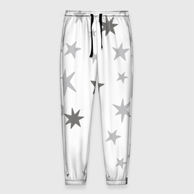 Мужские брюки 3D с принтом Звездочки stars , 100% полиэстер | манжеты по низу, эластичный пояс регулируется шнурком, по бокам два кармана без застежек, внутренняя часть кармана из мелкой сетки | doodle | stars | дудл | звездочки | звезды | паттерн звезд | рисованные звезды