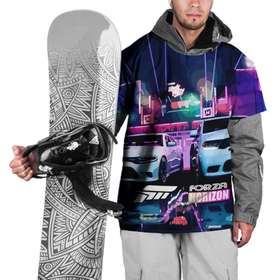 Накидка на куртку 3D с принтом Froza Horizon NEW Топ в Кировске, 100% полиэстер |  | арт | гонки | машины | мустанг
