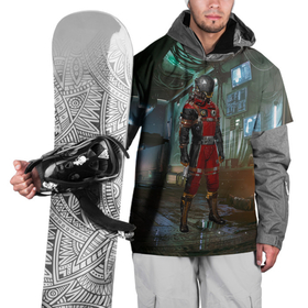 Накидка на куртку 3D с принтом PREY SPACE GAME в Екатеринбурге, 100% полиэстер |  | Тематика изображения на принте: horror | prey | space | космический корабль | космос | прей | прэй | страшная игра | ужастик | шутер