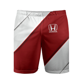Мужские шорты спортивные с принтом [Honda]   Red sport в Петрозаводске,  |  | honda | sport | авто | автомобиль | бренд | марка | спорт | хонда