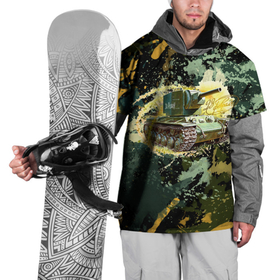 Накидка на куртку 3D с принтом Танк, 23 февраля в Петрозаводске, 100% полиэстер |  | Тематика изображения на принте: 23 февраля | день защитника отечества | камуфляж | мужчине | подарок | танк | танкист