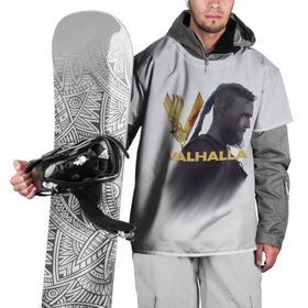 Накидка на куртку 3D с принтом Vikings: Valhalla , 100% полиэстер |  | logo | воин | рагнар лодброк | сериал