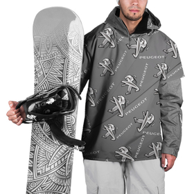 Накидка на куртку 3D с принтом Peugeot: Pattern. в Кировске, 100% полиэстер |  | Тематика изображения на принте: auto | peugeot | авто | автомобиль | бренд | марка | машины | пежо