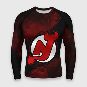 Мужской рашгард 3D с принтом New Jersey Devils, Нью Джерси Девилз ,  |  | devils | hockey | new jersey | new jersey devils | nhl | usa | девилз | нхл | нью джерси | ньюджерси девилз | спорт | сша | хоккей | шайба