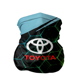 Бандана-труба 3D с принтом TOYOTA (класс авто) в Новосибирске, 100% полиэстер, ткань с особыми свойствами — Activecool | плотность 150‒180 г/м2; хорошо тянется, но сохраняет форму | toyota | авто | автомобили | марка | машина | таета