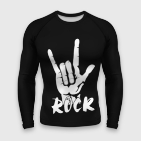 Мужской рашгард 3D с принтом РОК  (ROCK) ,  |  | dead kennedys | exploited | fpg | punks not dead | анархия | гаражный рок | гитара | гражданская оборона | гранж | ирокез | король и шут | металл | музыка | наив | панк рок | пурген | рок музыка | рокер | рокнролл