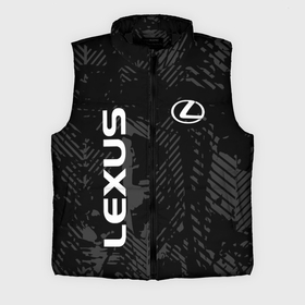 Мужской жилет утепленный 3D с принтом Lexus, Лексус черно серый в Санкт-Петербурге,  |  | auto | lexus | logo | symbol | авто | автомобиль | гонки | лексус | лого | логотип | логотипы | марка | машина | символ | символы