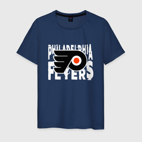 Мужская футболка хлопок с принтом Филадельфия Флайерз , Philadelphia Flyers в Курске, 100% хлопок | прямой крой, круглый вырез горловины, длина до линии бедер, слегка спущенное плечо. | Тематика изображения на принте: flyers | hockey | nhl | philadelphia | philadelphia flyers | usa | нхл | спорт | сша | филадельфия | филадельфия флайерз | флайерз | хоккей | шайба