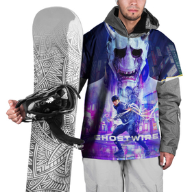 Накидка на куртку 3D с принтом Ghostwire: Tokyo Главный герой в Петрозаводске, 100% полиэстер |  | games | ghostwire | logo | mask | neon | ps5 | samurai | tokyo | игры | лого | маска | неон | пс5 | самурай | токио