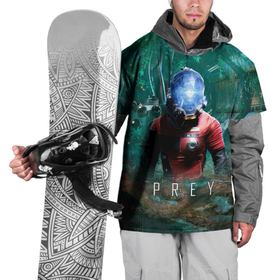 Накидка на куртку 3D с принтом Prey (game) в Екатеринбурге, 100% полиэстер |  | Тематика изображения на принте: horror | prey | space | космический корабль | космос | прей | прэй | страшная игра | ужастик | шутер
