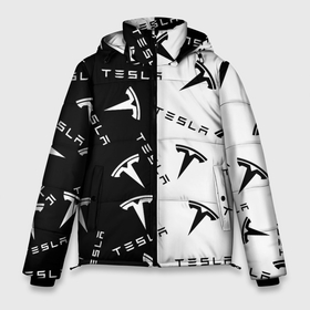 Мужская зимняя куртка 3D с принтом Tesla Black  White. в Белгороде, верх — 100% полиэстер; подкладка — 100% полиэстер; утеплитель — 100% полиэстер | длина ниже бедра, свободный силуэт Оверсайз. Есть воротник-стойка, отстегивающийся капюшон и ветрозащитная планка. 

Боковые карманы с листочкой на кнопках и внутренний карман на молнии. | elon mask | tesla | авто | автомобиль | илон | илон маск | маск | тесла