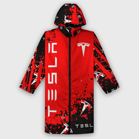 Дождевик унисекс 3D с принтом Tesla следы от шин в городе Новоалтайск,  |  | elon mask | tesla | авто | автомобиль | илон | илон маск | маск | тесла