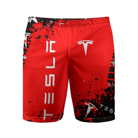Мужские шорты спортивные с принтом Tesla следы от шин в Тюмени,  |  | Тематика изображения на принте: elon mask | tesla | авто | автомобиль | илон | илон маск | маск | тесла