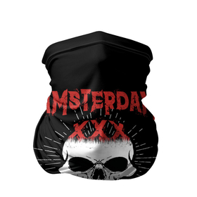 Бандана-труба 3D с принтом AMSTERDAM (Амстердам) в Екатеринбурге, 100% полиэстер, ткань с особыми свойствами — Activecool | плотность 150‒180 г/м2; хорошо тянется, но сохраняет форму | amsterdam | death | holland | pirate | skeleton | skull | zombie | адамова голова | амстердам | гаага | голландия | зомби | кладбище | мертвец | могила | мумия | навь | нидерланды | пират | роттердам | скелет | страна | ужас